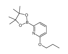 2-Propoxy-6-(4,4,5,5-tetramethyl-1,3,2-dioxaborolan-2-yl)pyridine CAS:1309982-31-7 第1张