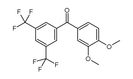 (3,5-bis(trifluoromethyl)phenyl)(3,4-dimethoxyphenyl)methanone