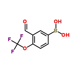 [3-Formyl-4-(trifluoromethoxy)phenyl]boronic Acid CAS:1310383-91-5 第1张