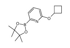 2-cyclobutyloxy-6-(4,4,5,5-tetramethyl-1,3,2-dioxaborolan-2-yl)pyridine