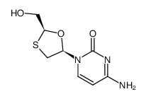 cis-2-Hydroxymethyl-5-(cytosin-1'-yl)-1,3-oxathiolane