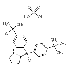 bis(4-tert-butylphenyl)-[(2S)-pyrrolidin-2-yl]methanol,sulfuric acid