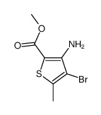 methyl 3-amino-4-bromo-5-methylthiophene-2-carboxylate