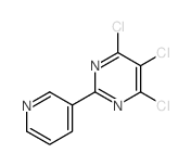 4,5,6-trichloro-2-pyridin-3-ylpyrimidine