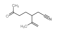 6-oxo-3-prop-1-en-2-ylheptanenitrile