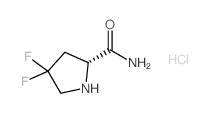 (2R)-4,4-difluoropyrrolidine-2-carboxamide,hydrochloride CAS:1315053-41-8 第1张