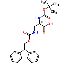 Boc-D-Dap(Fmoc)-OH