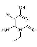 6-amino-5-bromo-1-ethylpyrimidine-2,4-dione