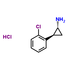 trans-2-(2-Chlorophenyl)cyclopropanamine hydrochloride CAS:131844-45-6 第1张