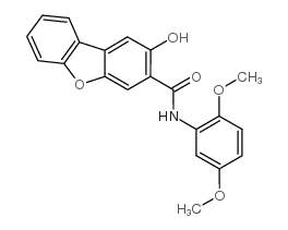 N-(2,5-Dimethoxyphenyl)-2-hydroxydibenzofuran-3-carboxamide