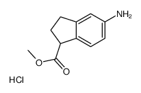 methyl 5-amino-2,3-dihydro-1H-indene-1-carboxylate,hydrochloride