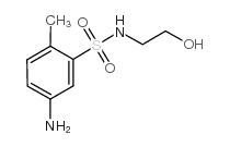 5-amino-N-(2-hydroxyethyl)-2-methylbenzenesulfonamide CAS:13248-55-0 第1张