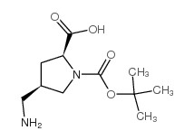 (2S,4R)-4-(aminomethyl)-1-(tert-butoxycarbonyl)pyrrolidine-2-carboxylic acid