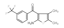 (2-amino-4,5-dimethylthiophen-3-yl)-[3-(trifluoromethyl)phenyl]methanone