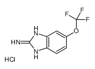 6-(trifluoromethoxy)-1H-benzimidazol-2-amine,hydrochloride