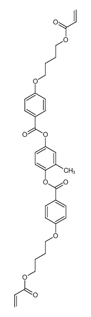 2-methyl-1,4-phenylene Bis(4-(4-(acryloyloxy)butoxy)benzoate) CAS:132900-75-5 manufacturer price 第1张