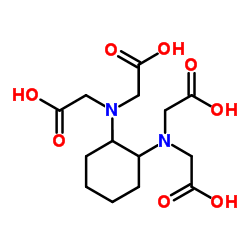 Cyclohexane-1,2-diaminetetraacetic acid