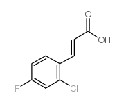 2-Chloro-4-Fluorocinnamic Acid