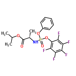 n-[(s)-(2,3,4,5,6-pentafluorophenoxy)phenoxyphosphinyl]-l-alanine 1-methylethyl ester Cas:1334513-02-8 第1张