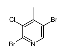 2,5-dibromo-3-chloro-4-methylpyridine