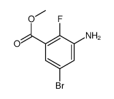 methyl 3-amino-5-bromo-2-fluorobenzoate