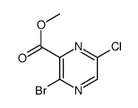 methyl 3-bromo-6-chloropyrazine-2-carboxylate