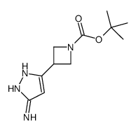 tert-butyl 3-(3-amino-1H-pyrazol-5-yl)azetidine-1-carboxylate