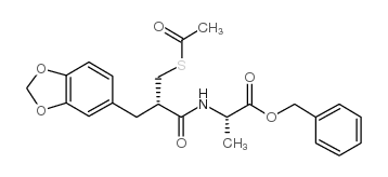 benzyl (2S)-2-[[(2S)-2-acetylsulfanyl-3-(1,3-benzodioxol-5-yl)-2-methylpropanoyl]amino]propanoate