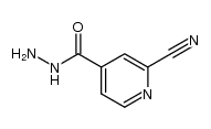 4-Pyridinecarboxylicacid,2-cyano-,hydrazide(9CI) Cas:135048-32-7 第1张