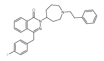 4-[(4-fluorophenyl)methyl]-2-[1-(2-phenylethyl)azepan-4-yl]phthalazin-1-one