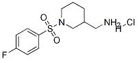 [1-(4-Fluoro-benzenesulfonyl)-piperidin-3-yl]-Methyl-aMine hydrochloride CAS:1353972-68-5 第1张