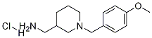 [1-(4-Methoxy-benzyl)-piperidin-3-yl]-Methyl-aMine hydrochloride