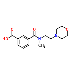 3-(methyl(2-morpholinoethyl)carbamoyl)benzoic acid