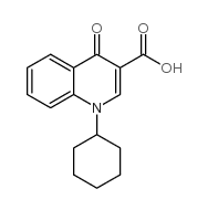 1-cyclohexyl-4-oxoquinoline-3-carboxylic acid