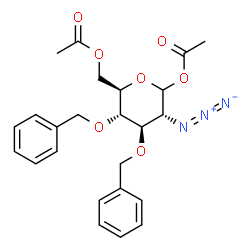 D-Glucopyranose, 2-azido-2-deoxy-3,4-bis-O-(phenylMethyl)-, 1,6-diacetate