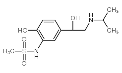 N-[2-hydroxy-5-[1-hydroxy-2-(propan-2-ylamino)ethyl]phenyl]methanesulfonamide