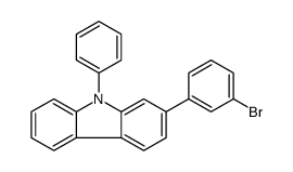 2-(3-Bromophenyl)-9-phenylcarbazole CAS:1365118-41-7 manufacturer price 第1张