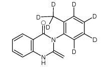 Methaqualone-d7 CAS:136765-41-8 第1张