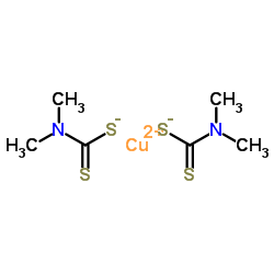 Bis(dimethylcarbamodithioato-S,S') copper