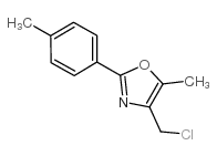 4-(chloromethyl)-5-methyl-2-(4-methylphenyl)-1,3-oxazole