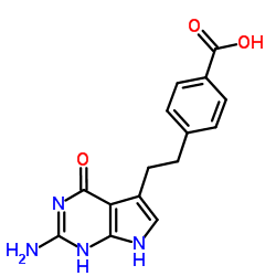 4-[2-(2-Amino-4,7-dihydro-4-oxo-3H-pyrrolo[2,3-d]pyrimidin-5-yl)ethyl]-benzoic Acid; PMC CAS:137281-39-1 manufacturer price 第1张