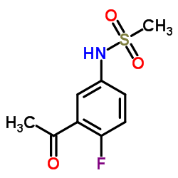 Methanesulfonamide,N-(3-acetyl-4-fluorophenyl)-