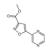 Methyl 5-(2-Pyrazinyl)isoxazole-3-carboxylate