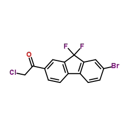 1-(7-broMo-9,9-difluoro-9H-fluoren-2-yl)-2-chloro-Ethanone CAS:1378387-81-5 manufacturer price 第1张