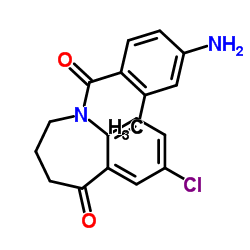1-(4-Amino-2-methylbenzoyl)-7-chloro-1,2,3,4-tetrahydro-5H-1-benzazepin-5-one Cas:137977-97-0 第1张