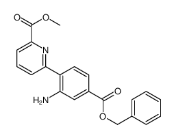 methyl 6-(2-amino-4-phenylmethoxycarbonylphenyl)pyridine-2-carboxylate CAS:1381944-48-4 第1张