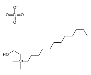 dodecyl-(2-hydroxyethyl)-dimethylazanium,perchlorate