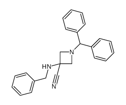 1-benzhydryl-3-(benzylamino)azetidine-3-carbonitrile