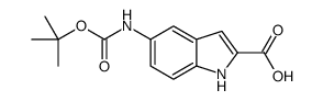 5-[(2-methylpropan-2-yl)oxycarbonylamino]-1H-indole-2-carboxylic acid