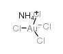 Ammonium tetrachloroaurate(III), hydrate CAS:13874-04-9 manufacturer price 第1张